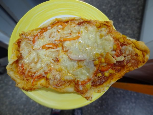 Fertige Pizza