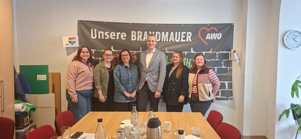 Besuch des Lippstädter Bürgermeisters Alexander Tschense bei AWO Migrationsberatung