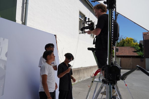 AWO JZ Werl Drehtag Musikvideo DemocRap