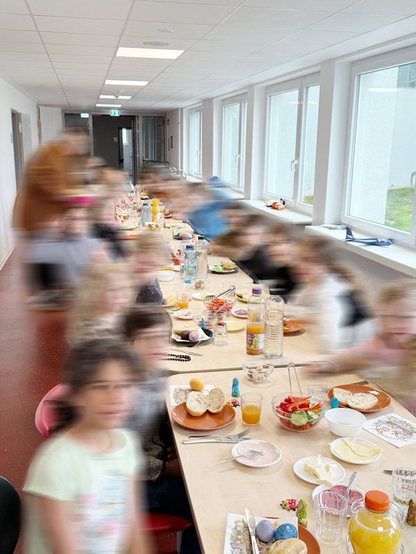 Osterfrühstück im Schulkinderhaus/in der Offenen Ganztagsschule Werl