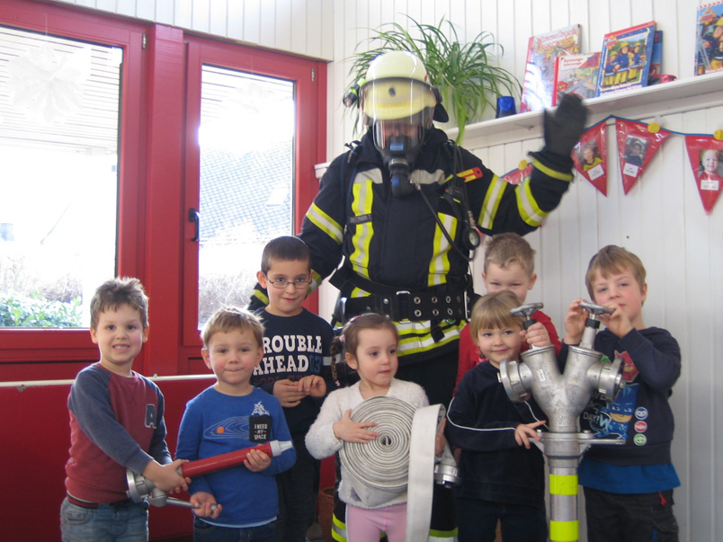 Feuerwehrmann mit 7 Kindern