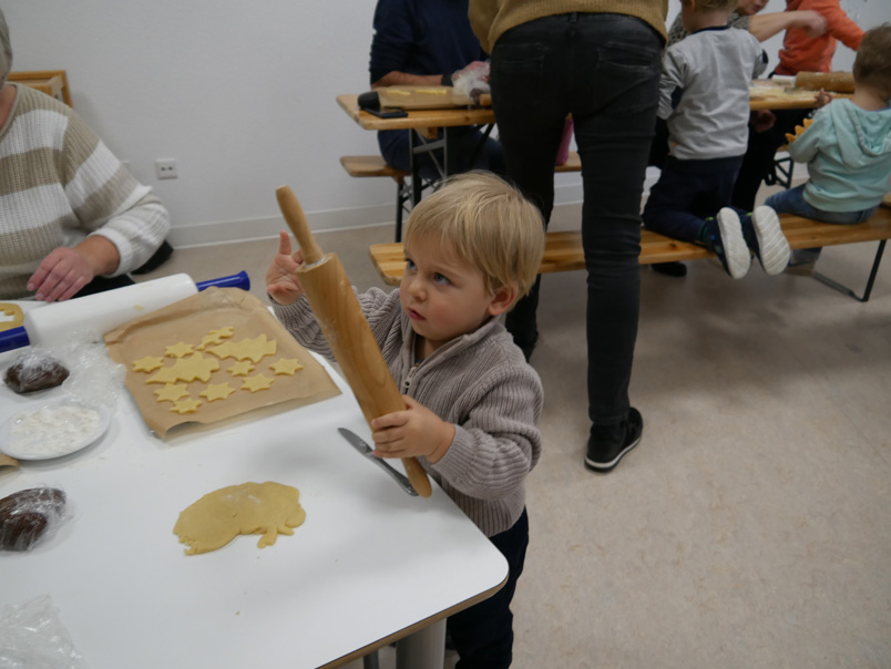 Plätzchen backen